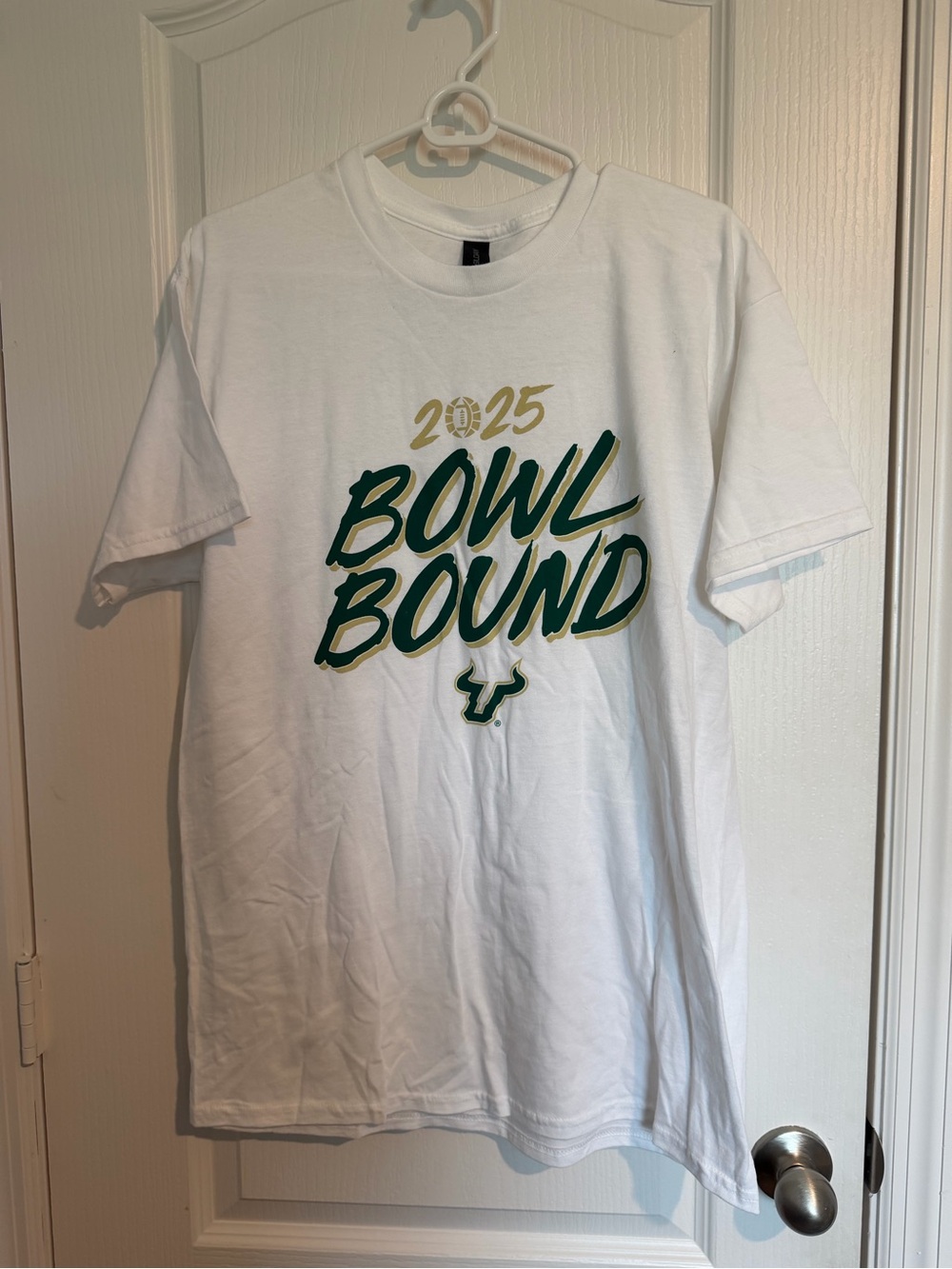Gildan White "2025 Bowl Bound" Graphic Tee